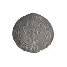Gdansk szelag, Sigismund I the Old (King of Poland; reign 1506–1548). Obverse: Eagle of Royal