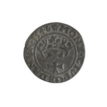 Gdansk szelag, Sigismund I the Old (King of Poland; 1506–1548); obverse: Eagle of Royal Prussia, in