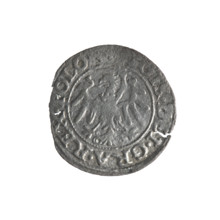 Gdansk szelag, Sigismund I the Old (King of Poland; 1506–1548); Obverse: Eagle of Royal Prussia