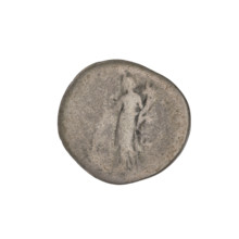 Denarius, Trajan (53–117; Roman emperor 98–117). Obverse: head of Trajan right, decorated with a