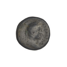 quarter, Hadrian (76–138; Roman emperor 117–138), laurel wreath, bust, lyre (musical instrument);