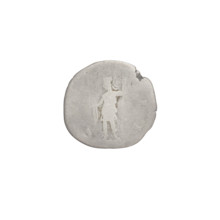 Denarius, Hadrian (76–138; Roman emperor 117–138). Obverse: head of Hadrian in laurel wreath facing
