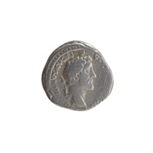 Denarius (unofficial) of Antoninus Pius (86–161; Roman emperor 138–161), issuer; obverse: Head of