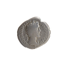 Denarius of Antoninus Pius (reigned 138–161). Obverse: bust of Antoninus Pius in drapery and laurel