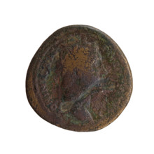 Sestertius of Antoninus Pius (86–161; Roman emperor 138–161), issuer: Antoninus Pius. Obverse: head
