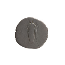 Denarius of Antoninus Pius (86–161; Roman Emperor 138–161). Obverse: Head of Antoninus Pius in a
