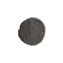 Denarius of Antoninus Pius (86–161; Roman emperor 138–161). Obverse: head of the emperor in a