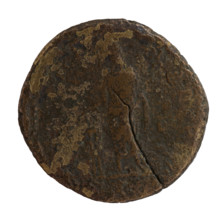 Sestertius, Antoninus Pius (86–161; Roman emperor 138–161) — obverse: head of the emperor with a
