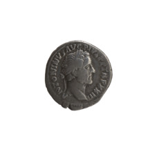 Denarius, Antoninus Pius (86–161; Roman emperor 138–161) (issuer). Obverse: head of the emperor in