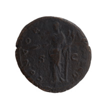 dupondius/as, Faustina the Elder (98–141; Roman empress 138–141), Antoninus Pius (86–161; Roman