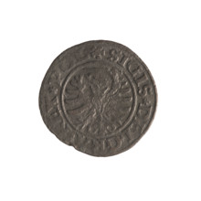 Gdansk szelag, Sigismund I the Old (King of Poland; 1506–1548). Silver coin (szelag), 1530.