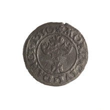 Gdansk szelag, Sigismund I the Old (King of Poland; 1506–1548). Polish coin (1530). Obverse: Eagle