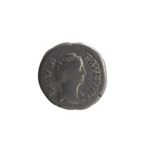 Denarius, posthumous issue of Faustina the Elder (98–141; Roman empress 138–141), issuer Antoninus