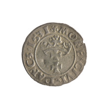 Gdansk szelag, Sigismund I the Old (King of Poland; 1506–1548). Polish coin (1531), Gdansk.
