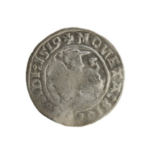 Lithuanian half-grosz, Sigismund I the Old (king of Poland; 1506–1548). Polish coin (Jagiellon