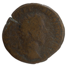 Sestertius of Marcus Aurelius (121–180; Roman emperor 161–180), issuer Lucius Verus (130–169; Roman