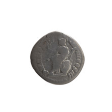Denarius of Marcus Aurelius (121–180; Roman emperor 161–180), 165–166. Obverse: head of Marcus