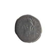 Denarius of Marcus Aurelius (121–180; Roman emperor 161–180), 168 CE. Obverse: Head of Marcus
