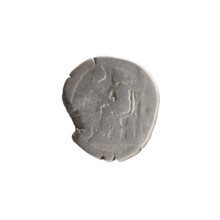 Denarius, Marcus Aurelius (121–180; Roman emperor 161–180), 170–171. Obverse: Head of Marcus
