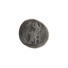 Denarius of Marcus Aurelius (121–180; Roman emperor 161–180), 175–176. Obverse: Head of Marcus