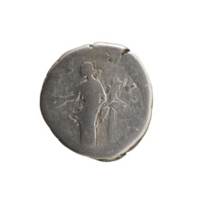 Denarius, Faustina the Younger (ca. 130–176; Roman empress 161–176) (Augusta 147–161). Obverse: