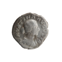 Denarius, Marcus Aurelius (121–180; Roman emperor 161–180), issuer; obverse: draped bust of