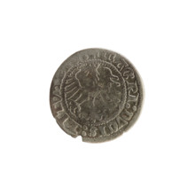 Lithuanian half-grosz, Sigismund I the Old (King of Poland; reign 1506–1548), 1513. Silver coin