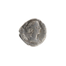 Denarius, Faustina the Younger (ca. 130–176; Roman empress 161–176) (posthumous), Marcus Aurelius