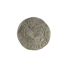 Lithuanian half-grosz, Sigismund I the Old (King of Poland; 1506–1548), 1513. Silver coin