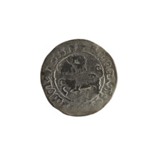 Lithuanian half-grosz (1514), Sigismund I the Old (King of Poland, 1506–1548). Silver coin (Grand