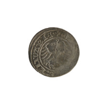 Lithuanian half-grosz, Sigismund I the Old (King of Poland; 1506–1548), 1515. Silver coin