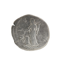Denarius, Lucius Verus (130–169; Roman emperor 161–169) issuer; Lucilla (149–182; Roman empress