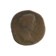 As/dupondius, Marcus Aurelius (121–180; Roman emperor 161–180) issuer; Commodus (161–192; Roman