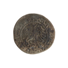 Lithuanian half-grosz, Sigismund I the Old (King of Poland; 1506–1548). Silver coin (half-grosz),