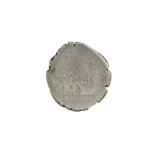 Denarius, Commodus (161–192; Roman emperor 177–192). Obverse: Head of Commodus with laurel wreath