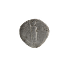 Denarius, Commodus (161–192; Roman emperor 177–192). Obverse: Head of Commodus in a laurel wreath