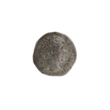 Denarius (hybrid) depicting personifications; Septimius Severus (Roman emperor, 146–211) —