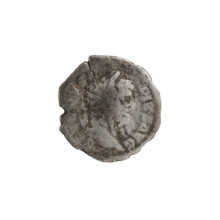 Denarius depicting personifications — Liberalitas; maker: Septimius Severus (Roman emperor,