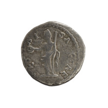 Denarius, Julia Domna (ca. 160–217; Roman empress 193–211). Obverse: IVLIA AVGVSTA — bust of Julia