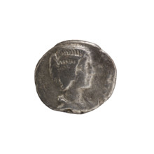 Denarius, Julia Domna (ca. 160–217; Roman empress 193–211). Obverse: AVGVSTA, bust of Julia Domna