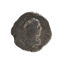 Denarius of Caracalla (188–217; Roman emperor 198–217). Obverse: ANTONINVS PIVS AVG — Bust of