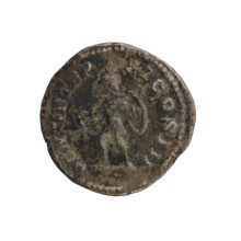 Denarius, Caracalla (188–217; Roman emperor 198–217). Obverse: ANTONINVS PIVS AVG — Head of