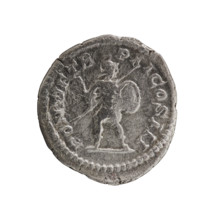 Denarius, Caracalla (188–217; Roman emperor 198–217). Obverse: ANTONINVS PIVS AVG — head of