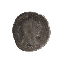 Denarius, Caracalla (188–217; Roman emperor 198–217). Obverse: ANTONINVS PIVS AVG BRIT — Head of