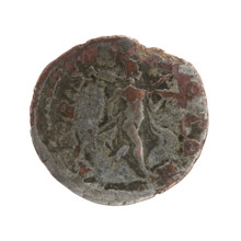 Antoninian (subaerate), Caracalla (188–217; Roman emperor 198–217). Obverse: NVSPIVS, bust of