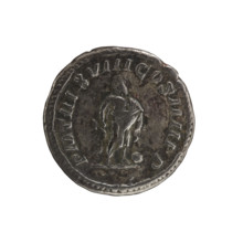 Denarius, Caracalla (188–217; Roman emperor 198–217). Obverse: ANTONINVS PIVS AVG GERM — Head of
