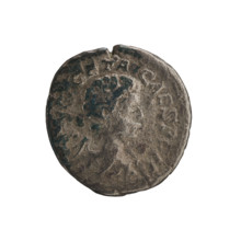 Denarius, Geta (189–212; Roman Emperor 209–212) (Caesar). Obverse: GETA CAESPONT — bust of Geta in