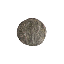 Denarius (hybrid, subaerate) of Alexander Severus (208–235; Roman emperor 222–235). Obverse/bust