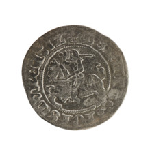Lithuanian half-grosz, Sigismund I the Old (King of Poland; 1506–1548), Jagiellon dynasty; silver