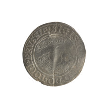 Prussian grosz, Sigismund I the Old (King of Poland; 1506–1548). Polish coin (1534). Obverse: